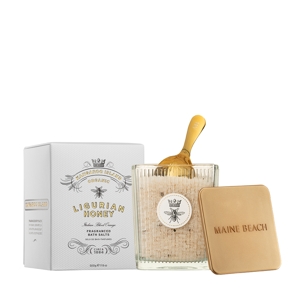 KI 利古里亚蜂蜜香氛浴盐 500克